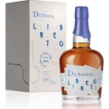 Rum Dictador Libreto AO 2001 0,7l 42%