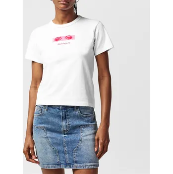 Dámské oblečení Tričko Hugo White 1153485 S