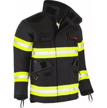 pracovní souprava Zásahový kabát TIGER Plus ELITE EU s nápisem "HASIČI" - 182, 104