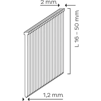 Hřebík KMR-BEA Hřebíky typ SK 300 Varianta: SK 310 NK