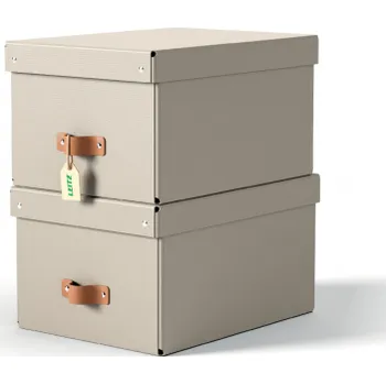 Úložný box Úložný box Leitz Puro M - béžová / 2 ks