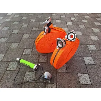 Příslušenství pro hasicí přístroj Sada - hadice LASER 21m, Rott TWIST spojky, proudnice