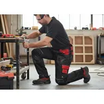 CXS Kalhoty TEODOR ORION CXS pas, různé barvy Velikost 48 černá/červená