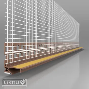 rohová lišta LS2-ADAPT 06/2600/hnědá RAL 8024/VERTEX/lišta okenní začišťovací 2D 6mm