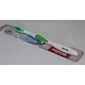 Zubní kartáček ZUBNÍ KARTÁČEK WHITE 37 R MĚKKÝ