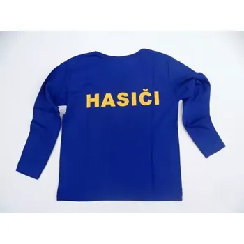 pracovní tričko Triko dětské dlouhý rukáv s nápisem HASIČI - S