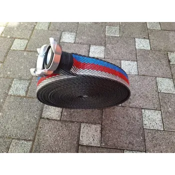 Příslušenství pro hasicí přístroj Hadice černá spojky Rott TWIST - 20m - žlutobílá