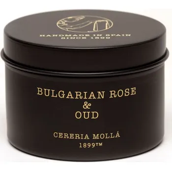 Svíčka CERERIA MOLLA Bulgarian Rose and Oud – svíčka Travel 90 g