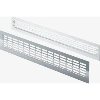 Větrací mřížka Mřížka větrací hliníková 480x60 bílá