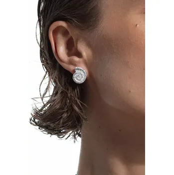 Souprava šperků NO MORE SEA SNAIL EARRINGS SILVER