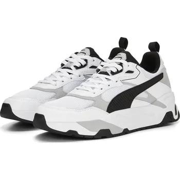 Pánská obuv Pánské boty PUMA TRINITY 38928901 WHITE/BLACK/LIGHT GRAY EU 38,5 (UK 5,5)