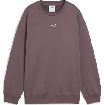 Dámská mikina Dámská mikina PUMA ESS OVERSIZED CREW 68540088 RAISIN M