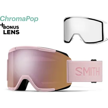 Sjezdové lyžování Snowboardové brýle Smith Squad carnation | cp ed rose gold mirror+clear 2026 - Odesíláme do 24 hodin