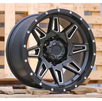 Alu kolo Alu kola Racing Line JT212, 16x8.5 6x139.7 ET, černá + leštění (zátěžová)