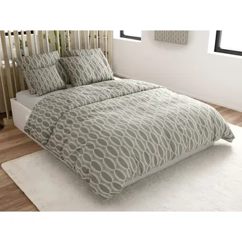 Povlečení Povlečení z mikrovlákna GRABE hnědé Rozměr povlečení: 70 x 80 cm | 140 x 200 cm