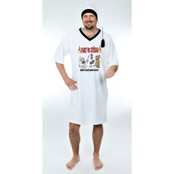 Dámská noční košile Noční hasičská košile - Furt ve střehu - XXL