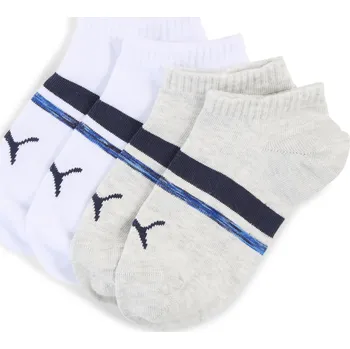 Ponožky PUMA BOYS HERITAGE STRIPE SN 94723001 WHITE/BLUE 31/34