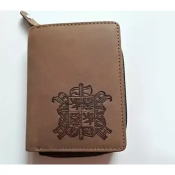 Peněženka Dámská kožená minipeněženka se znakem SDH