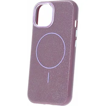 Pouzdro na mobilní telefon Zadní kryt Magsafe Slim Shiny pro iPhone 15 purple