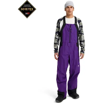 Snowboardové kalhoty Kalhoty na snowboard Burton GORE-TEX Reserve Bib prism violet/true black S 2026 - Odesíláme do 24 hodin