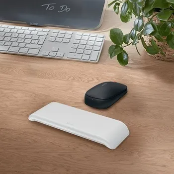 Podložka pod myš LEITZ Nastavitelná podložka zápěstí pro práci s myší ERGO Cosy, světle šedá