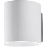 Nástěnné svítidlo Orbis, 1x bílé kovové stínidlo
