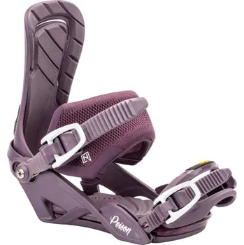 Vázání na snowboard SNB vázání NITRO POISON Deep Purple S/M