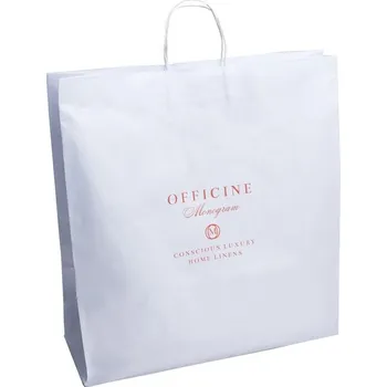 OFFICINE MONOGRAM Officine Monogram – papírová nákupní taška