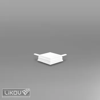 Stavební profil LW-Z206-R vnější rohová spojka pro lištu LW-206