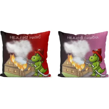 Polštář Soptík Nejlepší hasič + hasička