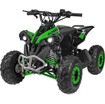 Dětské elektrovozidlo Tomido Dětská benzínová čtyřkolka RENEGADE HighPer 110CC zelená
