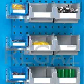 Dílenský stůl Lišta pro uchycení zásobníků na perforovaný panel