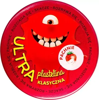 Výtvárné potřeby Vonná ultra plastelína jahoda 128 g