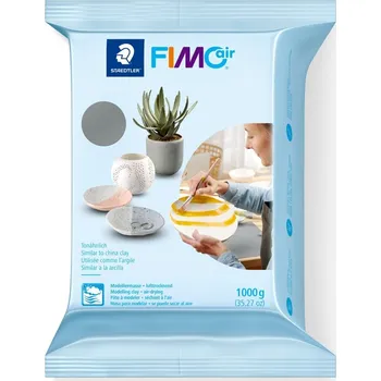 Modelovací hmota Fimo Air balení 1000g barva ŠEDÁ (Grey)