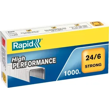 Spona do sešívačky Drátky Rapid Strong 24/6, 1000 ks
