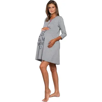 Dámská noční košile Noční košile Balsam grey - S