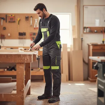 montérky CERVA GROUP Kalhoty MAX VIVO lacl, různé barvy Velikost 46 černá/žlutá