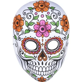 Karnevalová maska Smiffys Halloween Dia de los Muertos - Seňor Bones