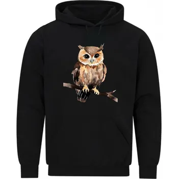 Pánská mikina Pánská mikina Kulíšek nejmenší na větvi (Velikost: 5XL, Barva: Černá)