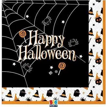 Papírový ubrousek Neznámý Ubrousky "Halloween", 33 x 33 cm, 16 ks/balení, 2370076318