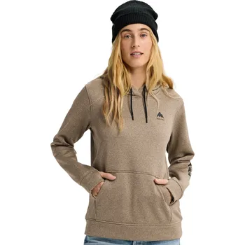 Dámská mikina Technická mikina Burton Wms Oak Pullover summit taupe heather L 2026 - Odesíláme do 24 hodin