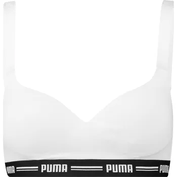 Podprsenka Dámská podprsenka PUMA WOMEN PADDED TOP 1P HAN 90786305 WHITE M