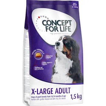 Krmivo pro psa 4x 1,5kg Concept for Life X-Large Adult