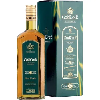 Whisky Gold Cock 12YO Single Malt 0,7l 43%
