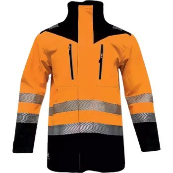 Pánská parka Delta GRAFIZHV bunda parka nepromok.oranž./černá - v. S