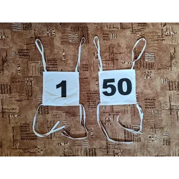 Příslušenství k čerpadlu Sada startovních čísel 1-50