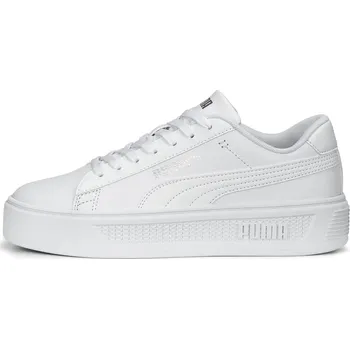 Dámské tenisky Boty PUMA SMASH PLATFORM V3 39075801 PUMA WHITE/PUMA SILVER EU 37,5 (UK 4,5)