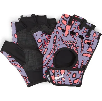 Módní doplněk Pánské rukavice PUMA AT SHIFT GLOVES 04176407 PALE PLUM/SUNSET GLOW/Q3 AOP S