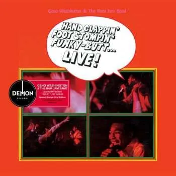 Zahraniční hudba LP Geno Washington & The Ram Jam Band: Hand Clappin' Foot Stompin' Funky-Butt... Live! CLR 2022 Orange Coloured Vinyl Special Edition