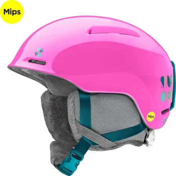 Helma na snowboard Smith Glide Jr Mips vivid pink hearts JR XS (48-52 CM) 2026 - Odesíláme do 24 hodin